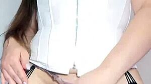 Wifey's hot friend masturbates her huge cameltoe for me secretly!