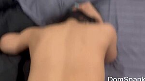 Beautiful Asian Girl Bent Over for Hard Doggystyle Pounding Spanking and Rough Fucking Making Her Scream in Full Red Video