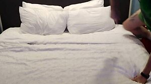 you watch this shemale suck dick hard then take that hot anal creampie doggie style and missionary right in the hotel