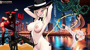 Judoka Hottie Country Blonde Gets Seduced in Dubai Bedroom