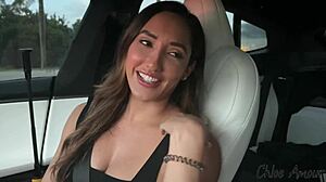Auto Pilot Cranks Up Road Sex Heat as Luke Cooper Ravages Chloe Amour's Tight Pussy