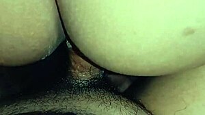 Intense Grab Car Creampie with Asian Hottie Bent Over in Doggystyle Orgasm