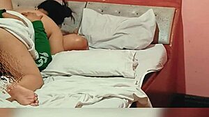 Intense Grab Car Creampie with Asian Hottie Bent Over in Doggystyle Orgasm