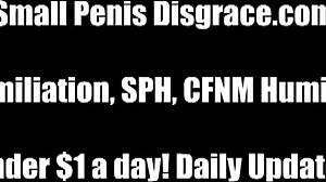 mistress laughs at your tiny penis sph humiliation you're too small
