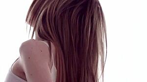 young beauty's tight ass slowly pounded in multiple poses