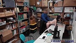 uh i busted huge tits teen squirting as officer