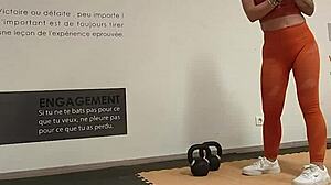 trapping the unsuspecting sports coach in gym prank