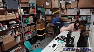 uh i busted huge tits teen squirting as officer