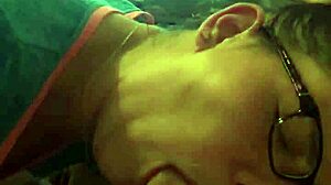 Smoking whore gags on deep throatfuck and swallows cum