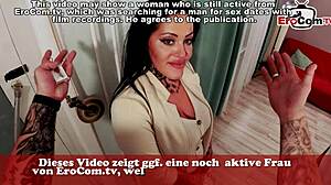 german bbw hooker with massive tits arrives for pov fuck date
