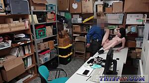 uh i busted huge tits teen squirting as officer