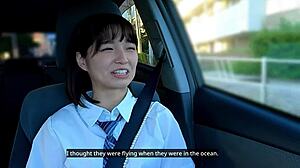 sumire 18 says i want to go to your house then fucks boyfriend pov immediately after beach date at his place??