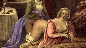 Vintage Erotic Illustrations Capture Retro Antique Charm and Hairy Details
