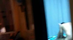 hubby watching me get fucked creampied by neighbor big cock 😈🍑💦