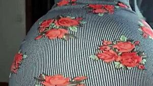 Termino Follando Con Mi Cuñado Bent Over Doggystyle Huge Ass Pussy Ride Hiding From Sister