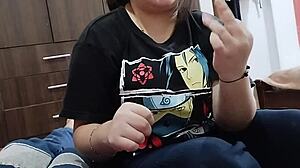 pov tu hermanastra te muestra magia ending con polla en su culo apretado