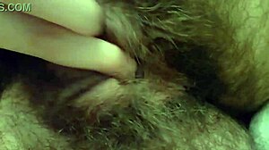 fucking myself tied up big clit closeup turning purple hairy pussy