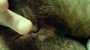 fucking myself tied up big clit closeup turning purple hairy pussy