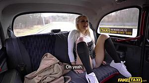 Fake Taxi British Student Risks Deep Creampie In Tight Pussy On Ride