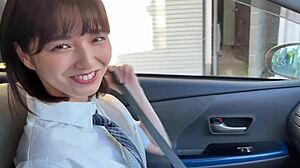 sumire 18 says i want to go to your house then fucks boyfriend pov immediately after beach date at his place??