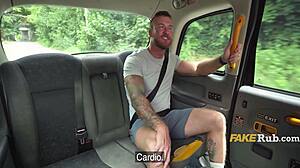 British hunk parks his junk deep in milf trunk outdoors