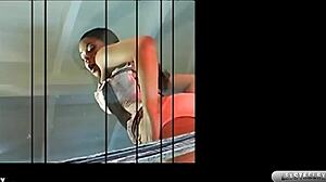 Trinity Thomas Milks Mario Rossi's Huge Cock