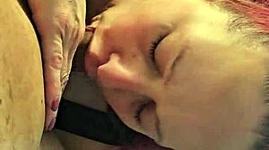 Curvy Blonde Milf Deepthroats Small Cock Handjob Big Tits Sucking Orgasm