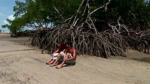 What happens when island beach sex gets wild?