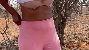 big black cock pickup in forest creampies ebony pussy outdoors