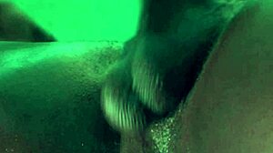 sneak a peek at this horny african breeder stroking his massive bbc till explosion