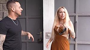 oops, neighbor hits wrong house but scores hot mmf threesome! 😏🔥💦