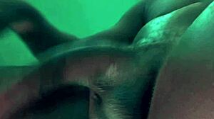 sneak a peek at this horny african breeder stroking his massive bbc till explosion