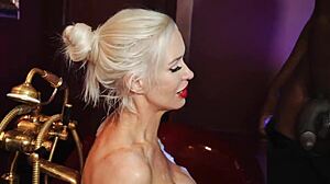 Dimitri Catches Tania Dripping Wet and Eager to Suck His Huge Cock