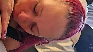 Curvy Blonde Milf Deepthroats Small Cock Handjob Big Tits Sucking Orgasm