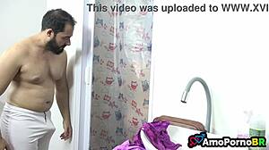 damn i sneaked in to watch my stepdaughter in the bath daddy style 🚿🍑😈