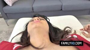 Stepdad Anally Punishes Bratty Leda Lotharia Bent Over Hard