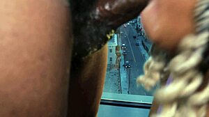 pov sloppy wet bbc blowbang with choking gagging deepthroat and cum mouthful