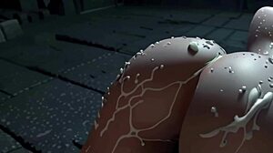 ever wondered what a gothic dungeon bukkake blowbang looks like?