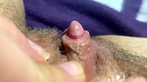 check out this huge clit jerking to extreme orgasm closeup!
