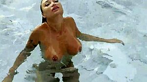 monika fox rims blows and gulps golden shower poolside sunset