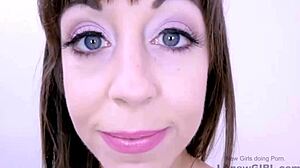 Cute Brunette Model Fucked Hard by Daddy at Casting Couch Audition