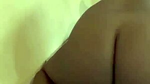 hot ebony babe spreads her huge wet black pussy wide for deep dildo pounding