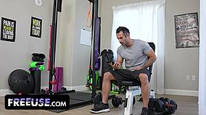 Alex Coal Fembot Massages Muscular Lover into Unforgettable Freeuse Creampie Domination