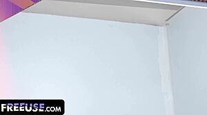 Alex Coal Fembot Massages Muscular Lover into Unforgettable Freeuse Creampie Domination
