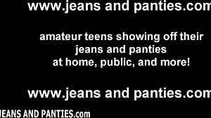 tight jean shorts squeezing my aching 18yo pussy