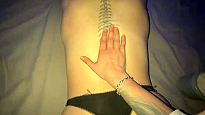 stepsister's wet pussy and big tits make me explode in wild bathroom scissoring frenzy