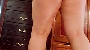 voyeur cam catches thick argentinian latina ass changing clothes in secret