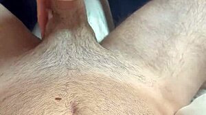 god, my first prostate orgasm from her assfucking milf tits feels insane