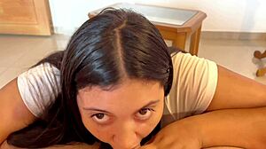 lucky fan double penetrates my huge ebony ass and pussy in bedroom till he cums hard 😍🍑💦 braces on big tits bouncing wildly homemade colombian style 🔥