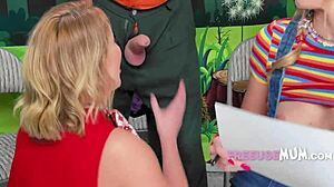 Sesame street milfs freeuse pounding in wild group fuck